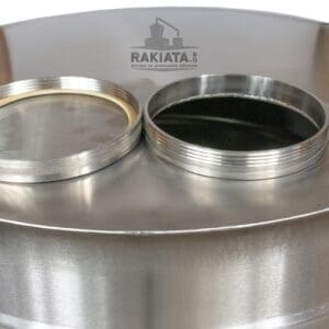 Alternative view of Съд от неръждаема стомана за съхранение на вино с обем 300 литра с неръждаем кран