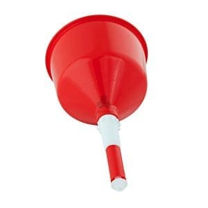 Фуния с автоматичен стоп против преливане и пренос на останалата течност, За еднакво запълване на бутилките