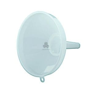 Фуния за течности, с филтър и ръб за преминаване на въздух – 15, 21, 30 или 40 см диаметър