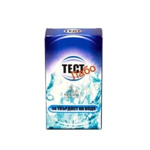 Alternative view of Тест за определяне твърдост на вода български, Отчитане на Ca-йони, Капки за твърдост на вода