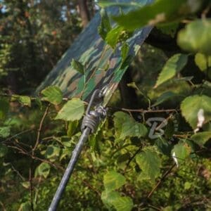 Alternative view of Камуфлажно платнище подсилено, CAMOforest, 3 x 5m, 90 гр/м2