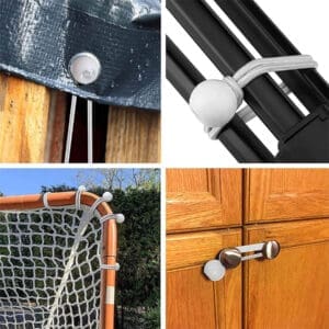 Комплект от ластици с топче, 10 бр. х 15 см.