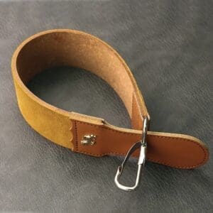 Кожен бръснарски колан за заточване на бръсначи с катарама за закачане и дръжка, Бръснарски каиш