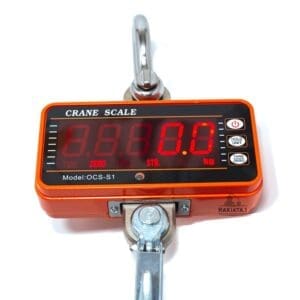 Кранова везна 1000 кг, Резолюция 500 g, Захранване 6 батерии АА 1,5V, 1.0 тон с дистанционно управление Кантар за кран