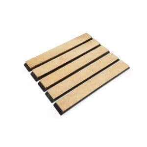 Плочка с кожа за хонинговане остриета на ножове, длета, бръсначи