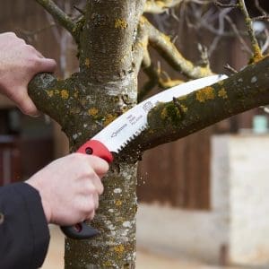 Градински сгъваем трион FELCO 640, Острие 27 cm, За клони до 100 mm