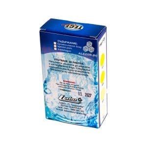 Комплект за тестване на вода за свободен и общ активен хлор – инструкция и разтвори