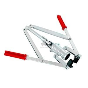 Затапвачка двураменна за коркови и синтетични тапи, Ръчна